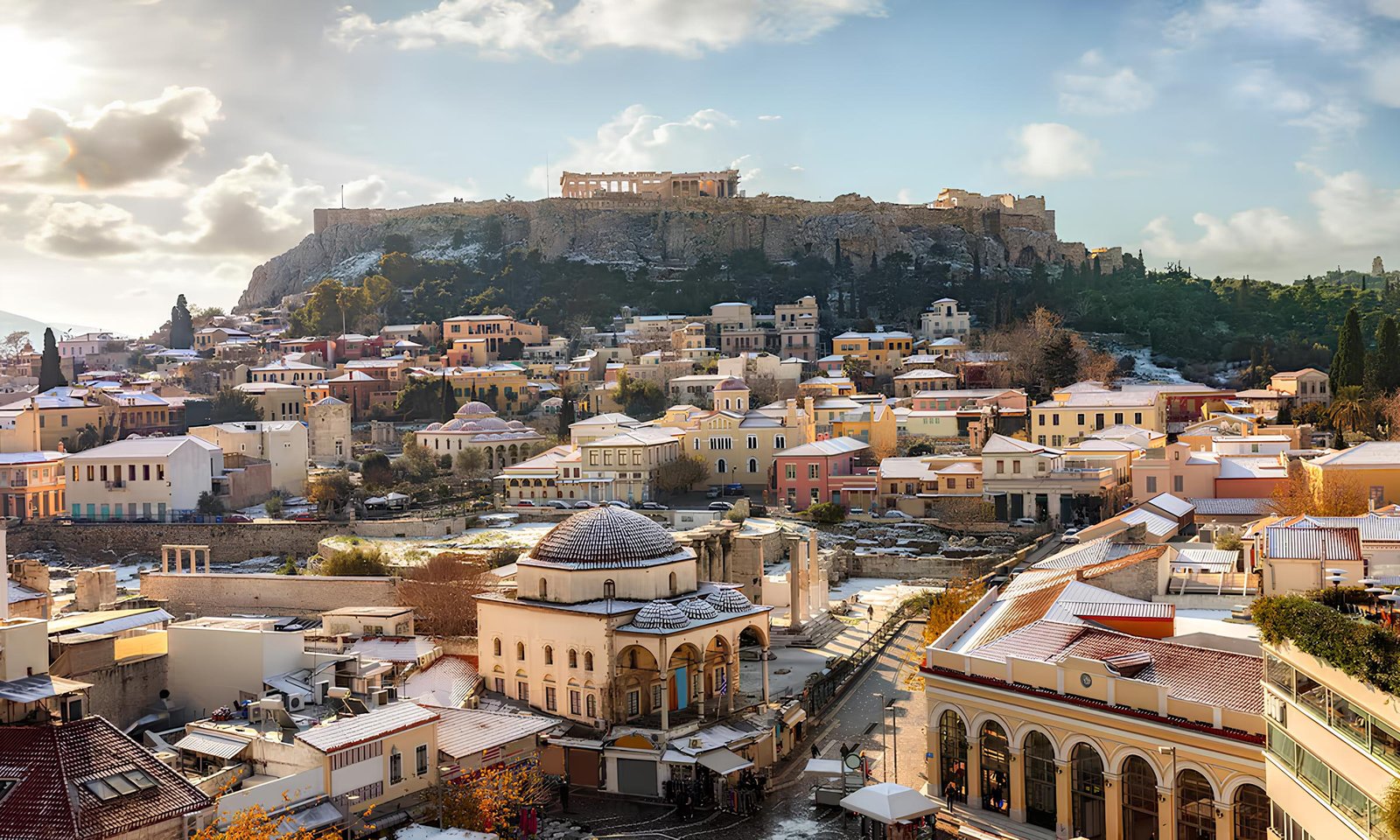 Luxury apartment living room view